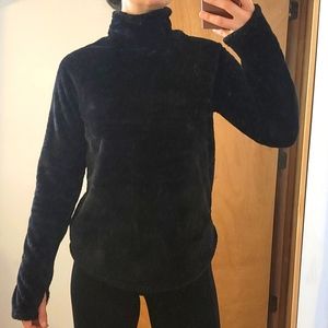 Joy Lab cozy fleece turtleneck sweatshirt.